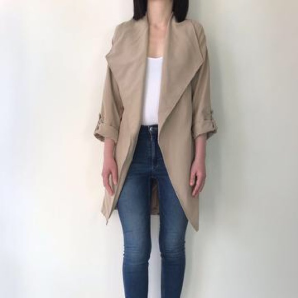 BB Dakota Abriela Trench coat - Picture 1 of 4